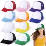 Custom-Printed-Two-Tone-Foam-Mesh-Trucker-Cap-Hat