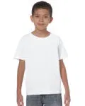 kids-unisex-cotton-t-shirt-red-domyos-8772496